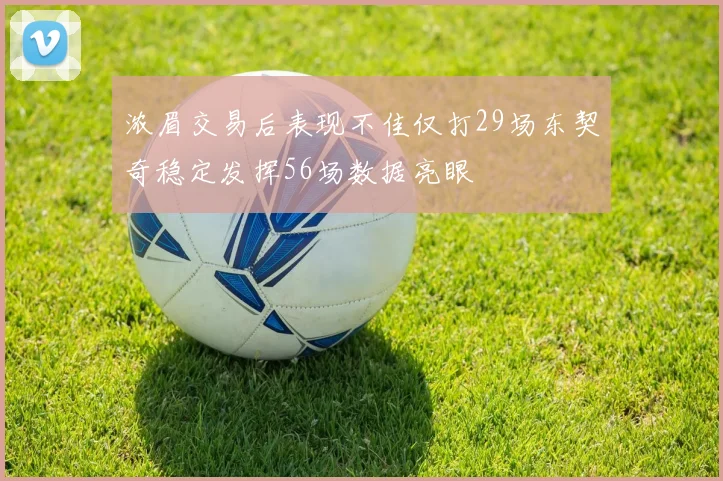 浓眉交易后表现不佳仅打29场东契奇稳定发挥56场数据亮眼